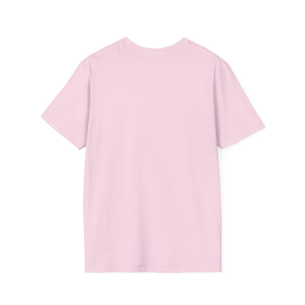 Queen of Hearts Playing Card T-Shirt — Pink Floral Illustration