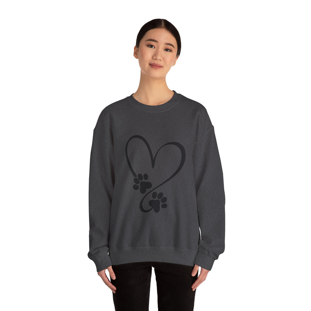 Paw Heart Crewneck Sweatshirt