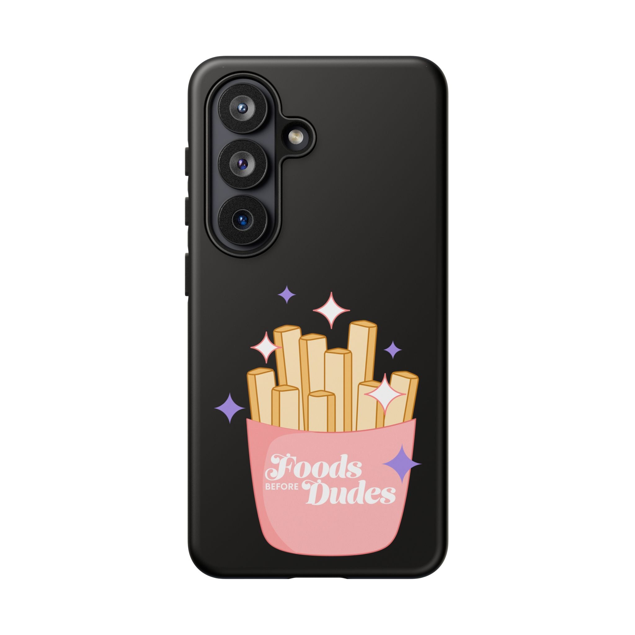 Phone Case — "Foods Before Dudes" Cute Fries Design