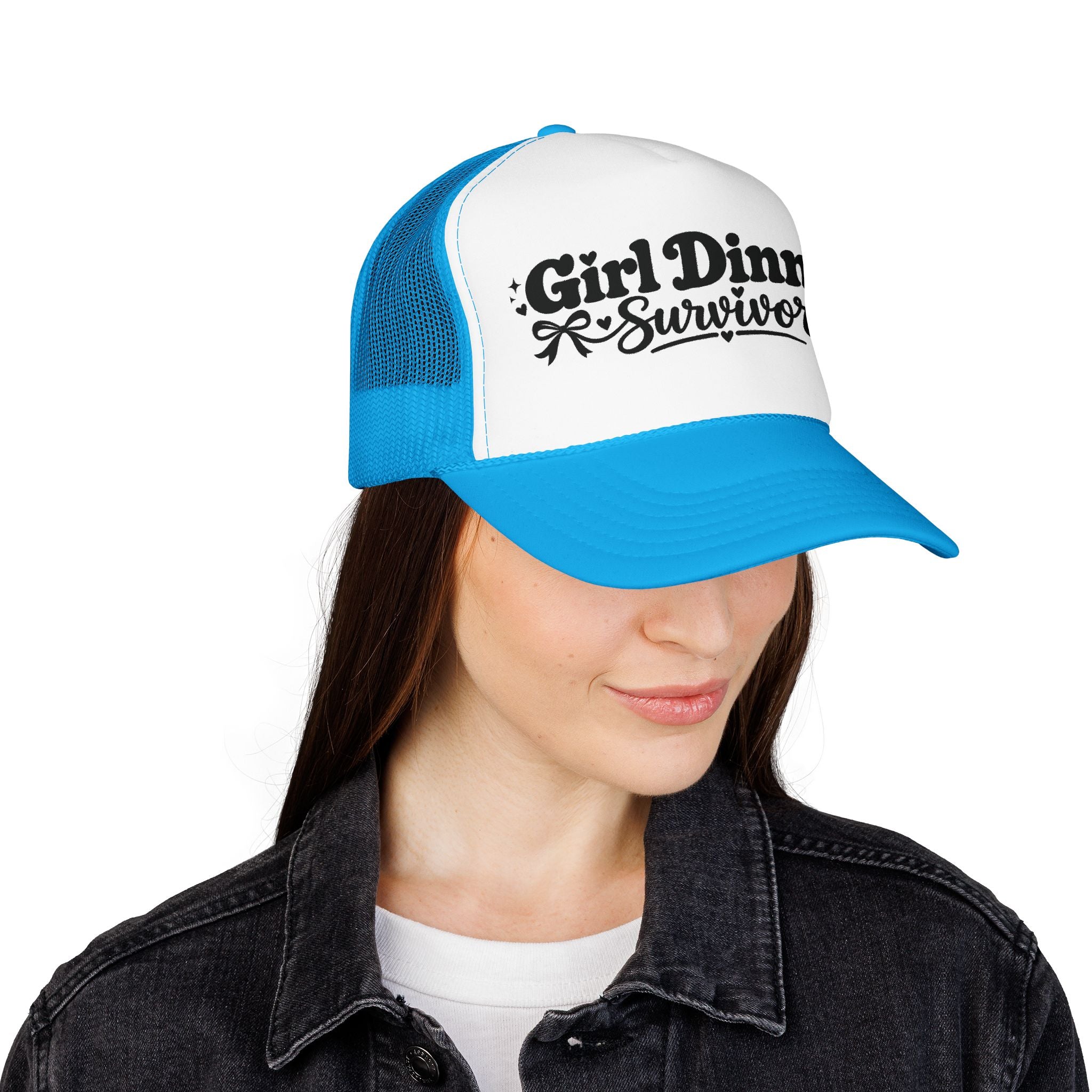 "Girl Dinner Survivor" Trucker Hat
