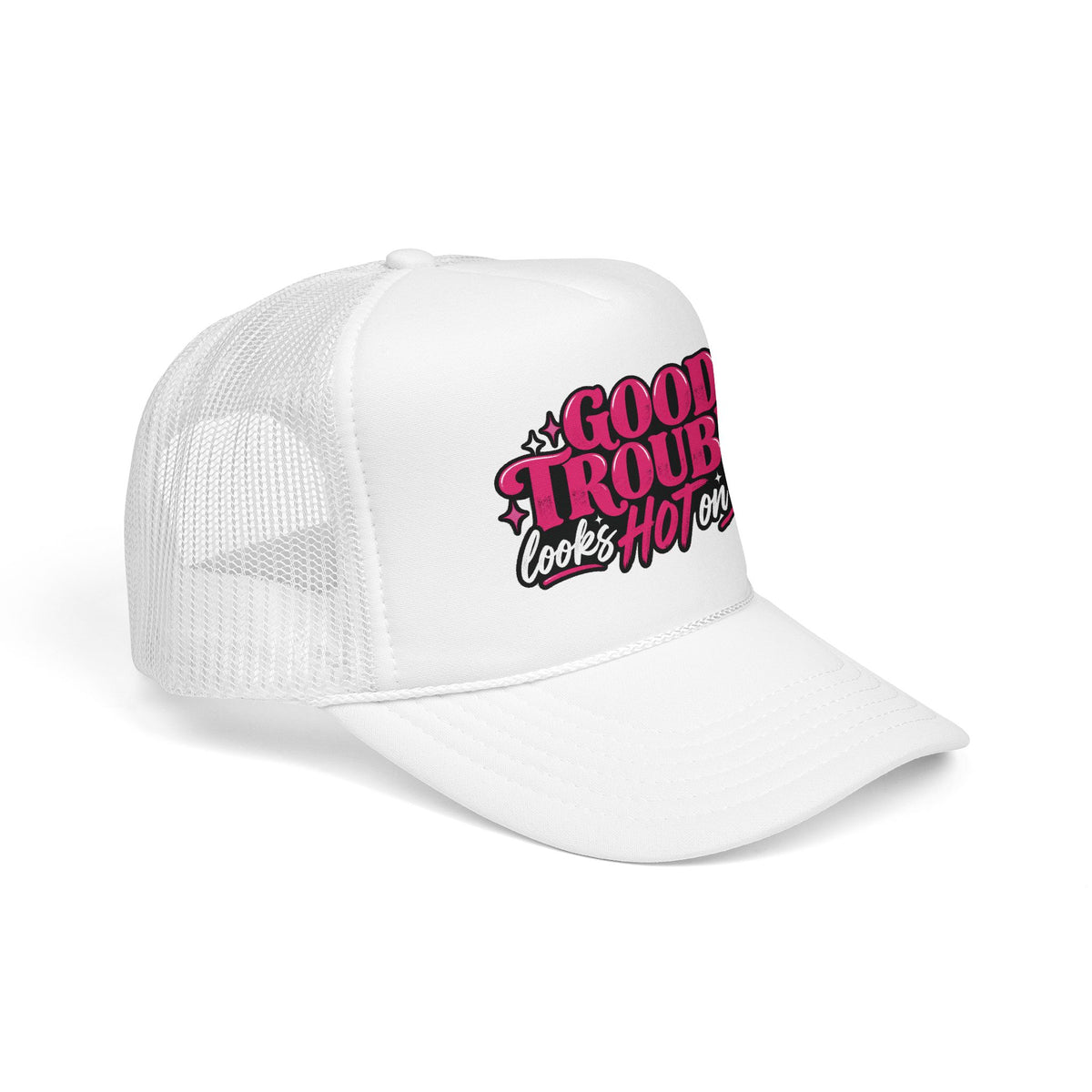 Trucker Hat — "Good Trouble Looks Hot on Me"