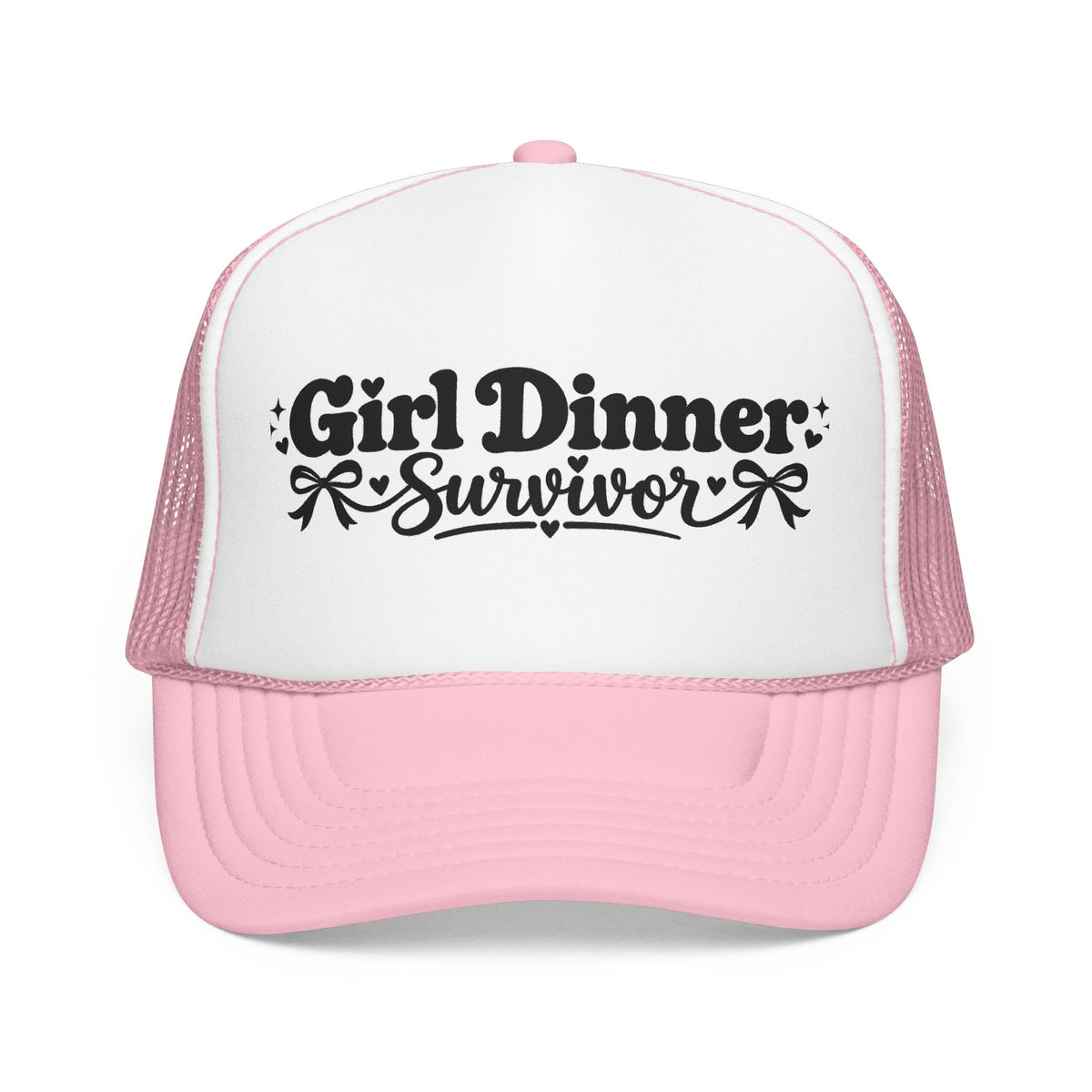 "Girl Dinner Survivor" Trucker Hat