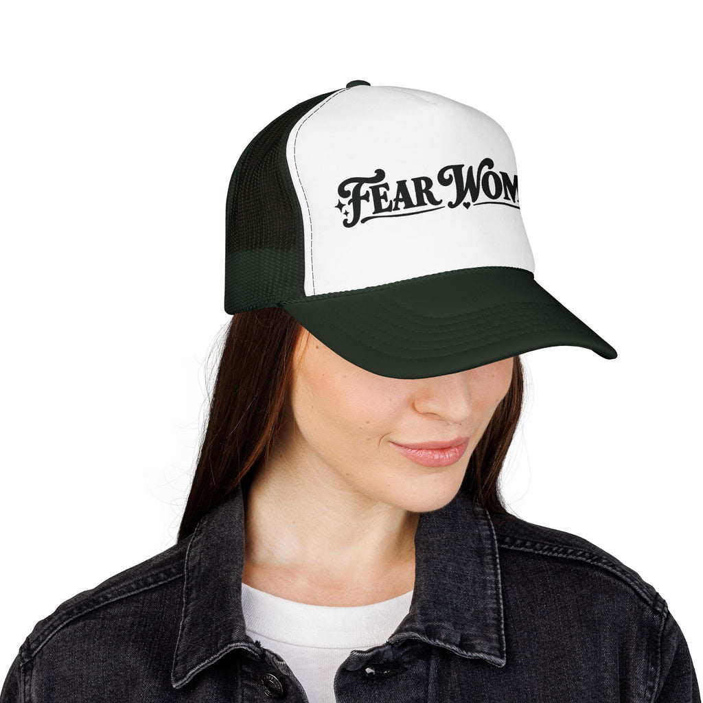 “Fear Women” Trucker Hat | Bold Feminist Snapback