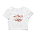 Floral 'Don't Tell Me What To Do' Women's Crop Tee