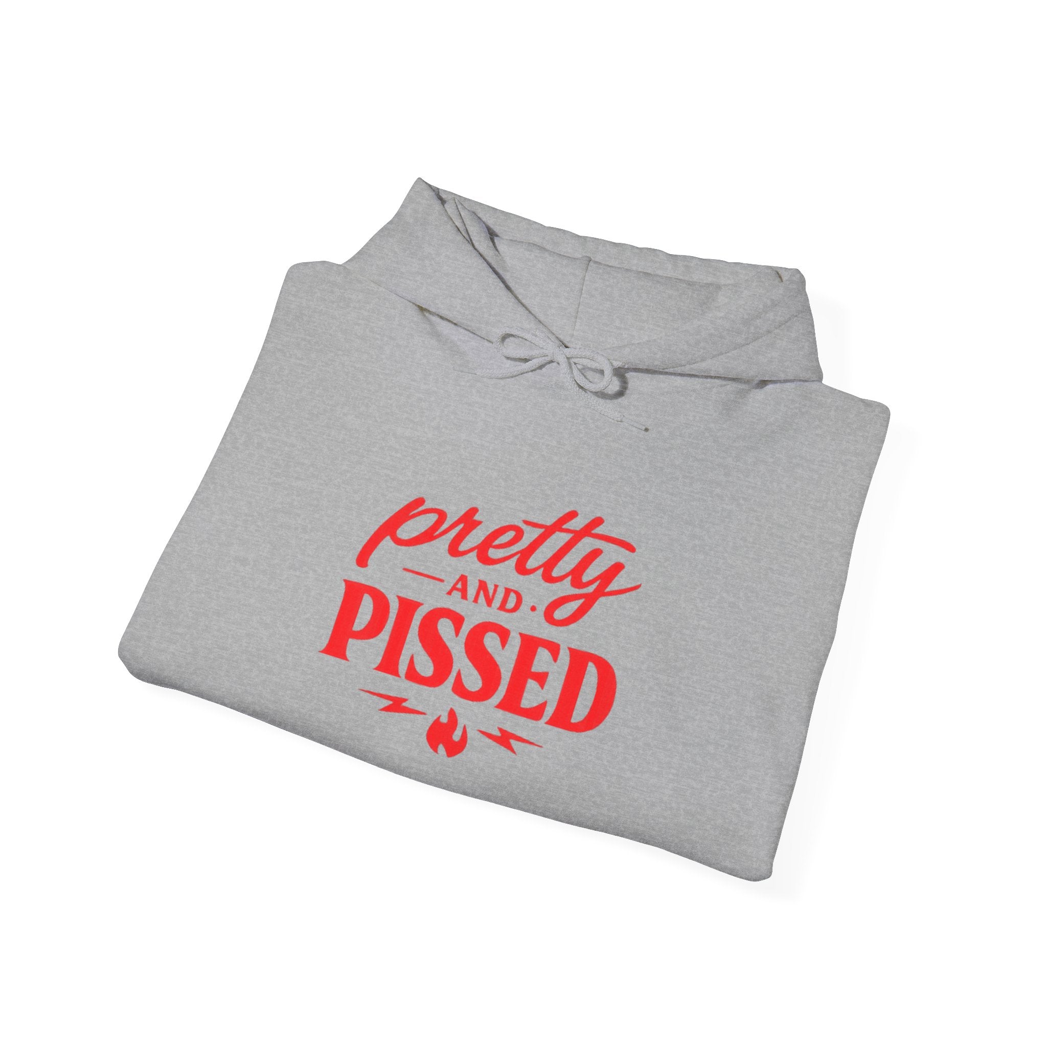 Pretty & Pissed Hoodie — Women's Attitude Graphic Hoodie