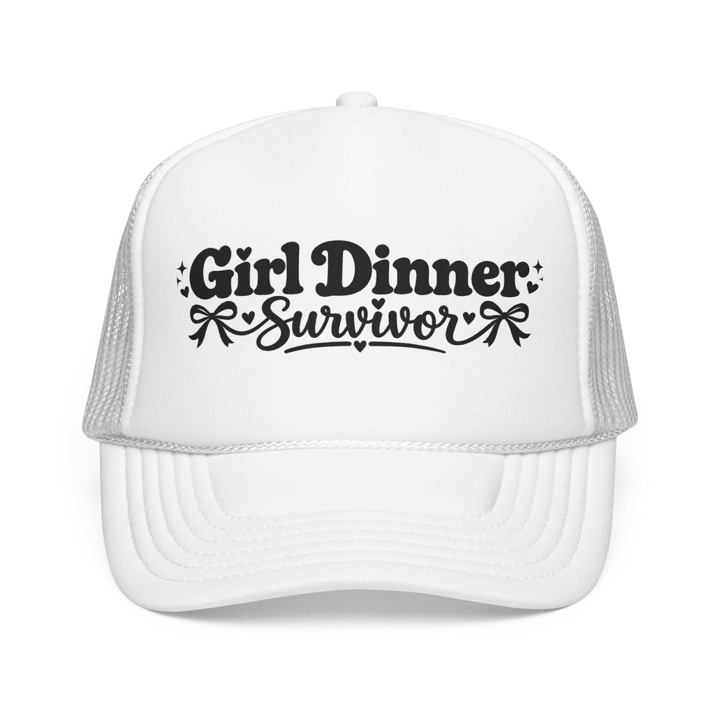 "Girl Dinner Survivor" Trucker Hat
