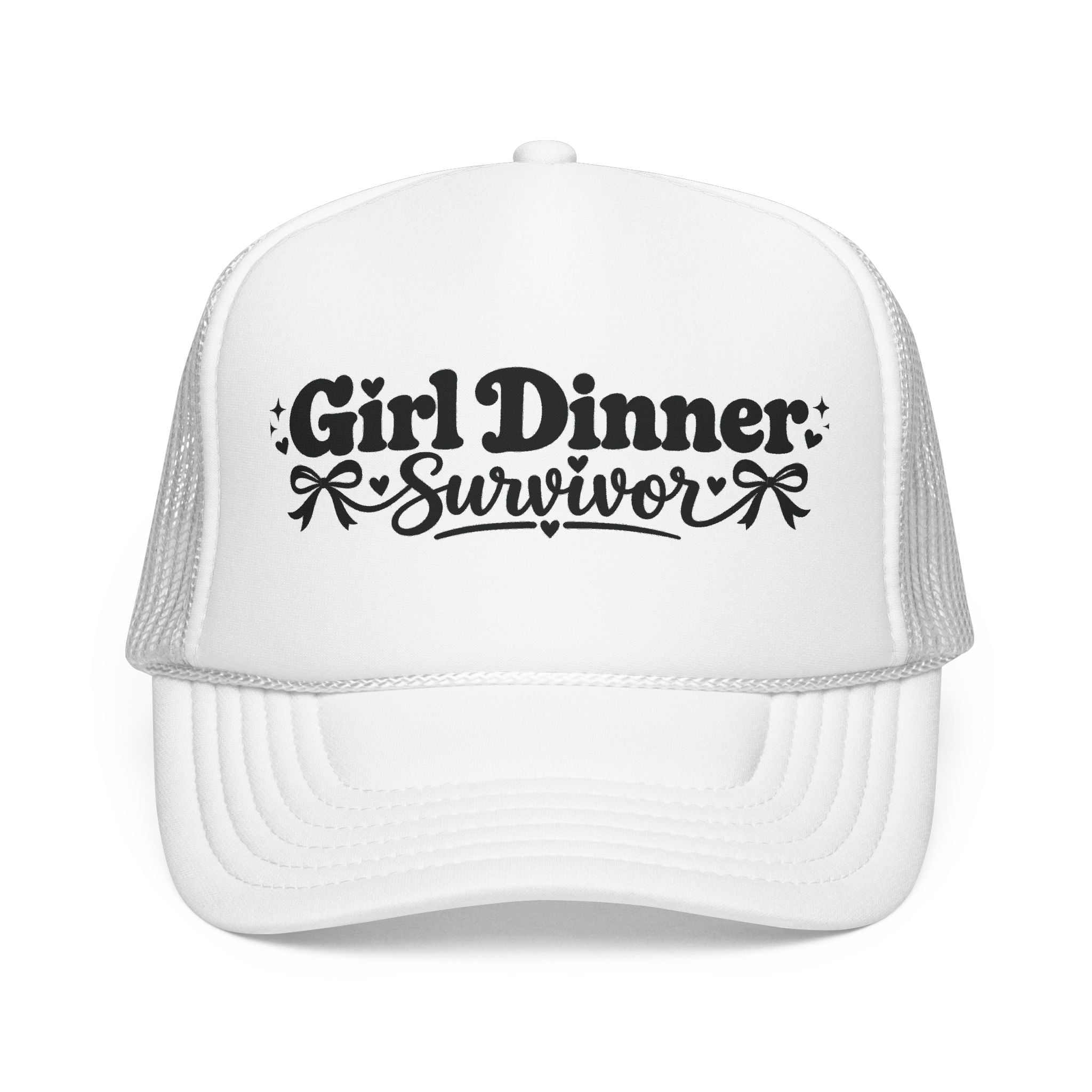 "Girl Dinner Survivor" Trucker Hat