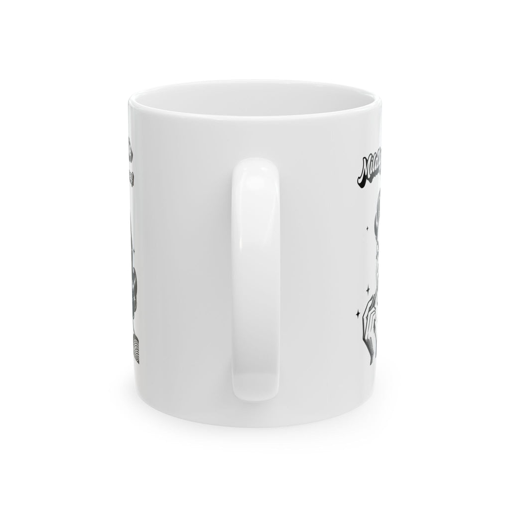 Retro 'Mildly unstable Ceramic Mug — Vintage Pin-Up Coffee Cup (11oz/15oz)