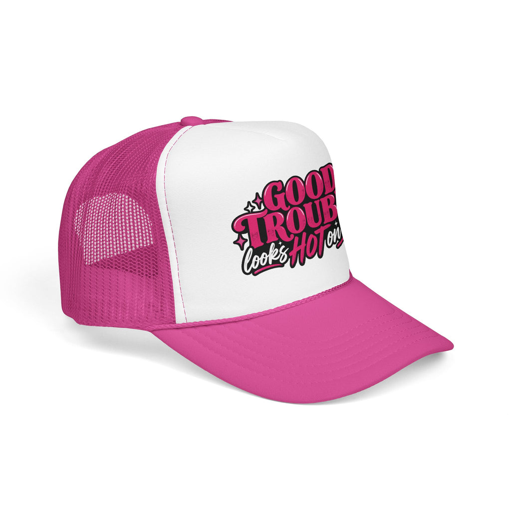 Trucker Hat — "Good Trouble Looks Hot on Me"
