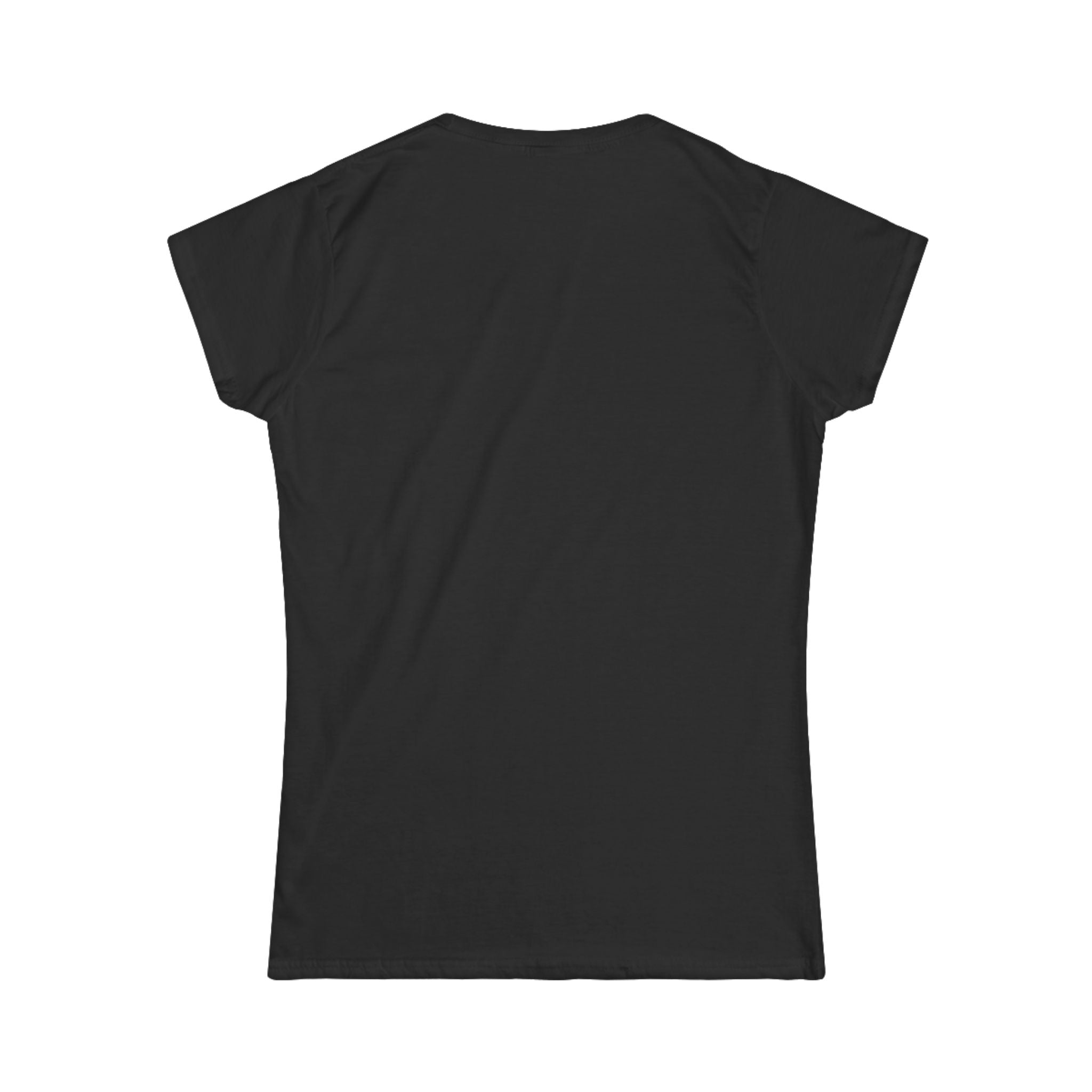 Women's Tee — "Sensitive But I Will Stab You" Cute Cat Graphic