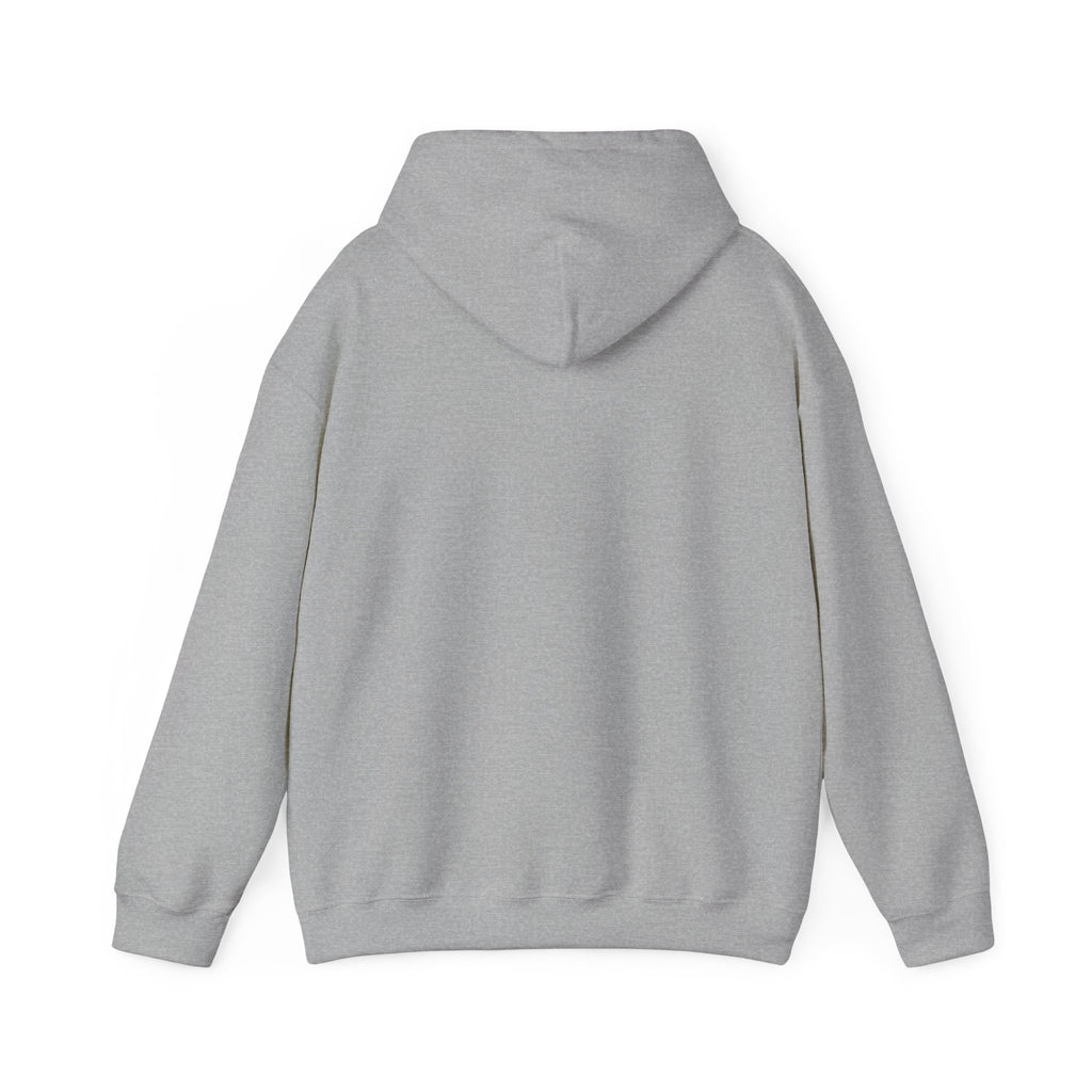 Glitter & Rage White Hoodie — Cute Pink Text Graphic Pullover
