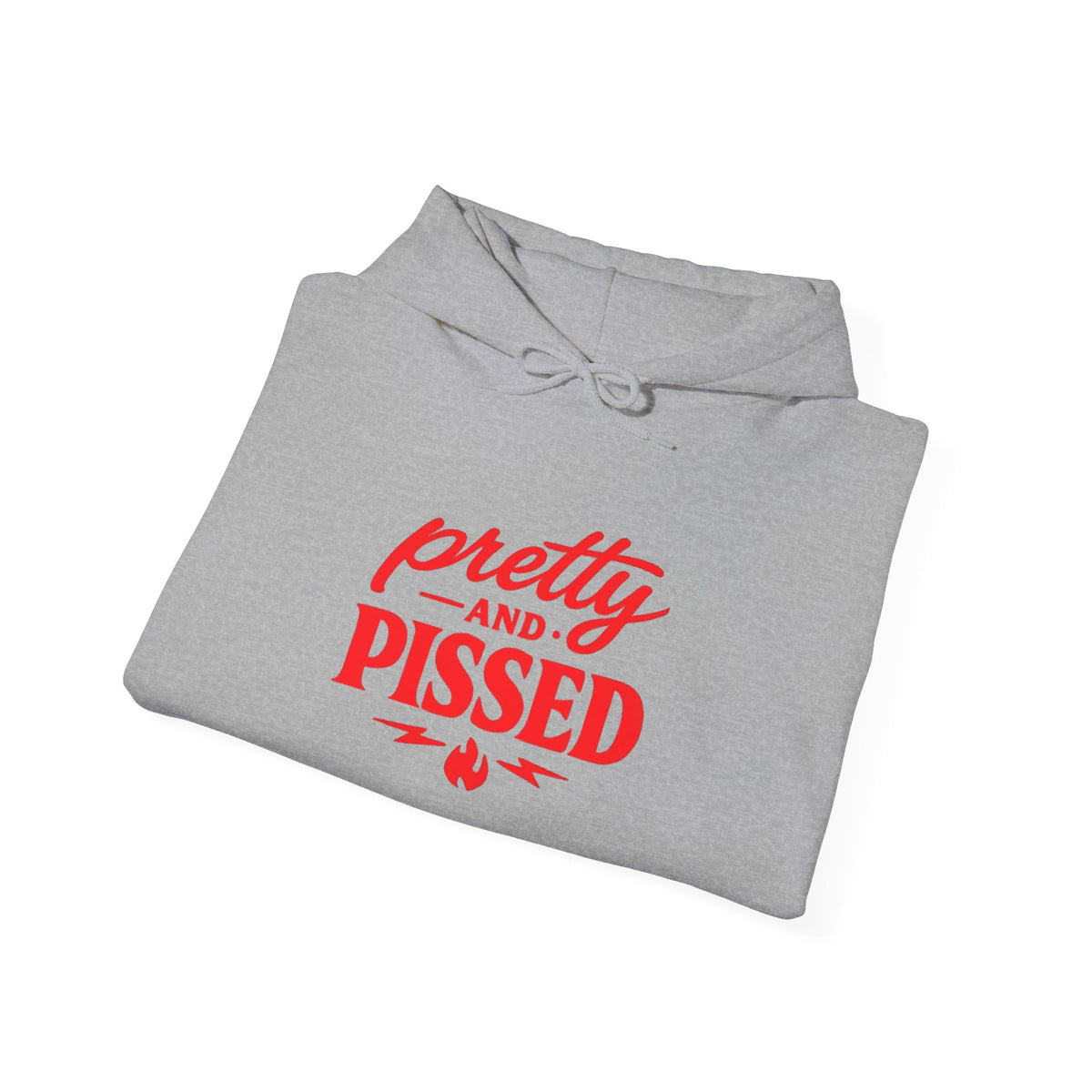 Pretty & Pissed Hoodie — Women's Attitude Graphic Hoodie