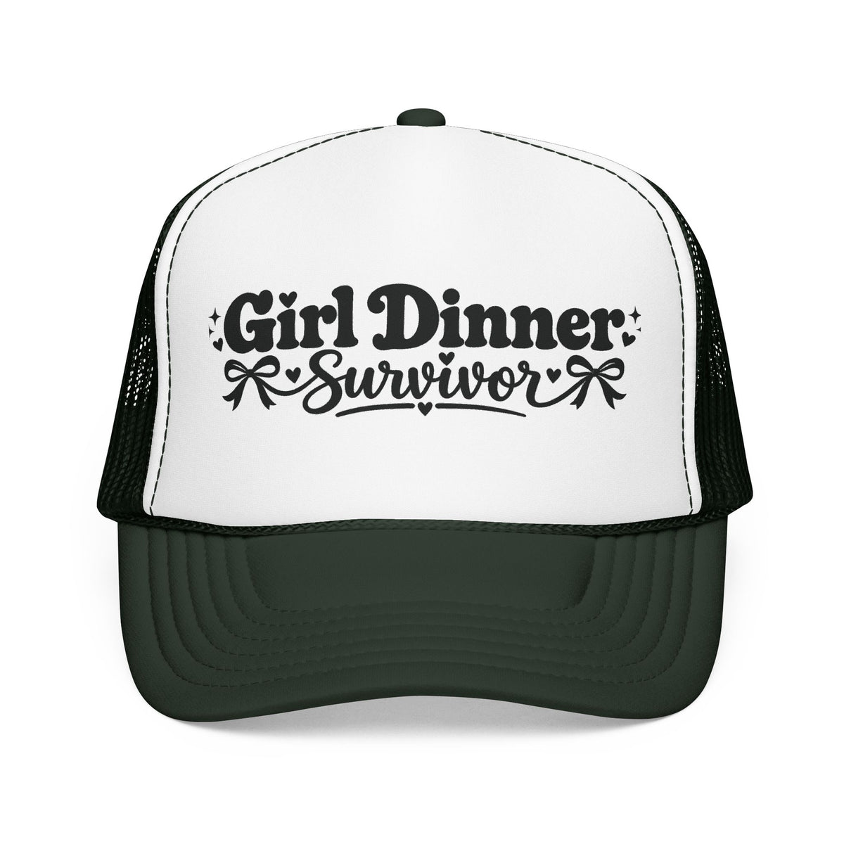 "Girl Dinner Survivor" Trucker Hat