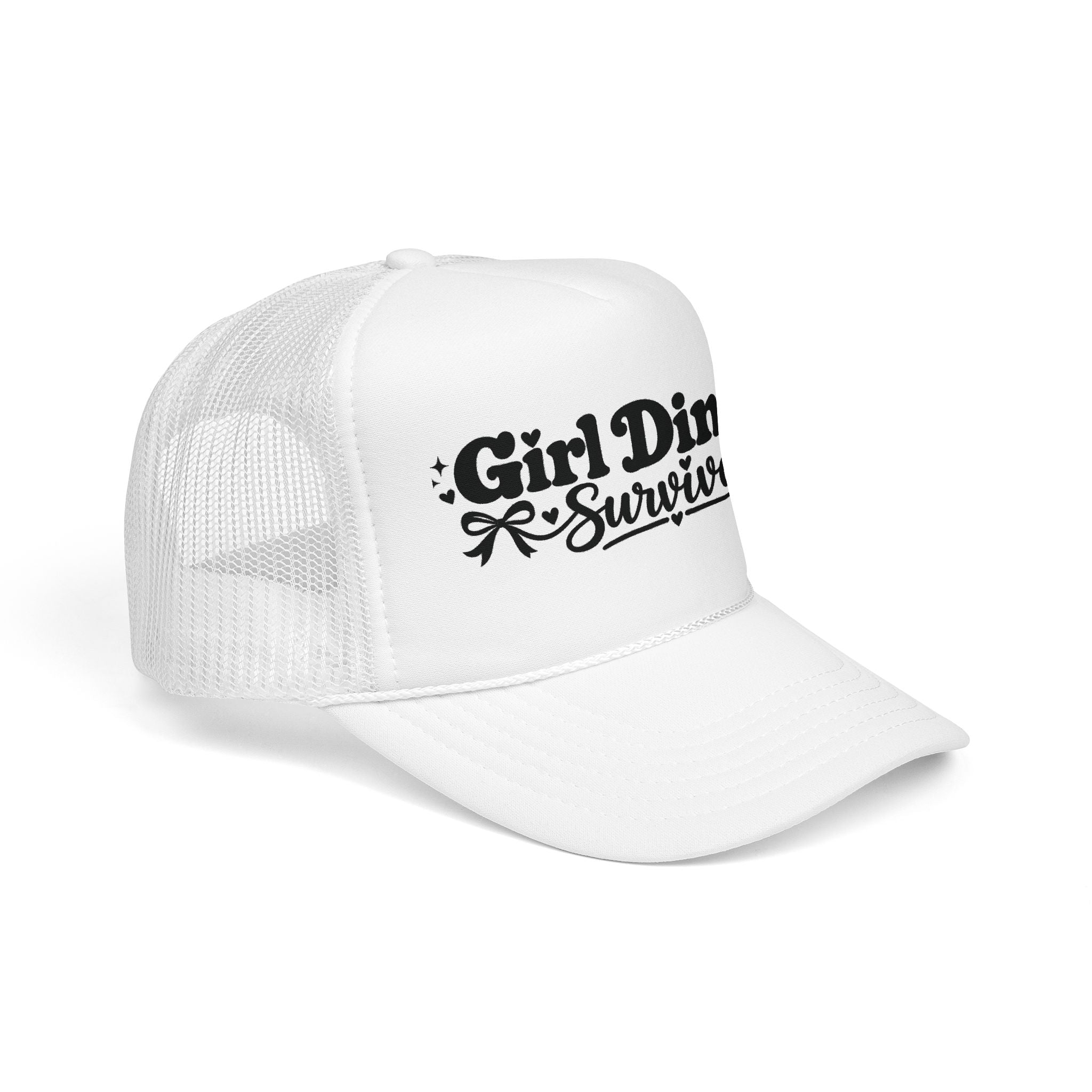 "Girl Dinner Survivor" Trucker Hat