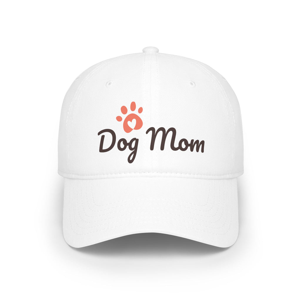 Dog Mom Baseball Cap — Paw Print Hat for Dog Lovers