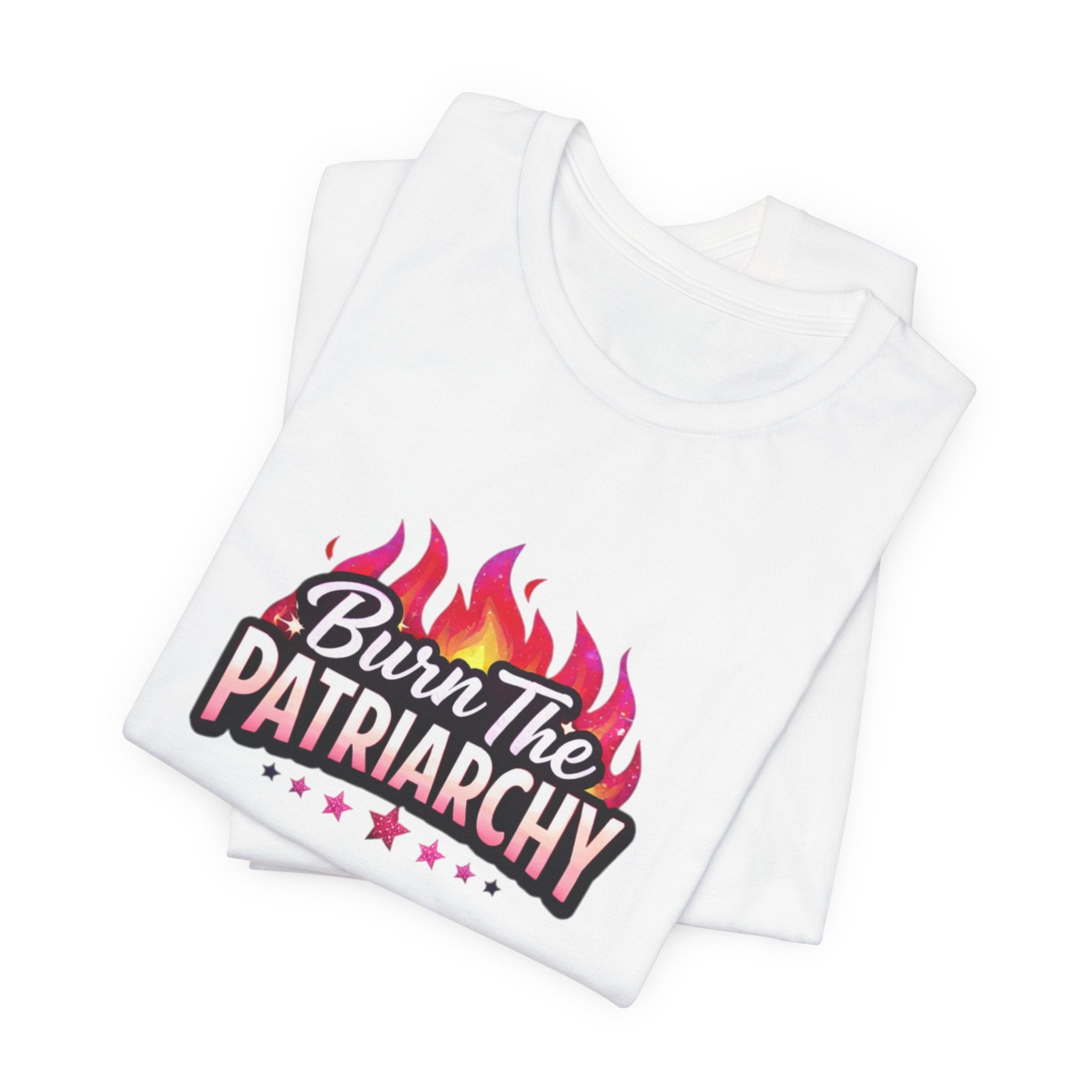 Burn The Patriarchy T‑Shirt — Feminist Protest Graphic Tee