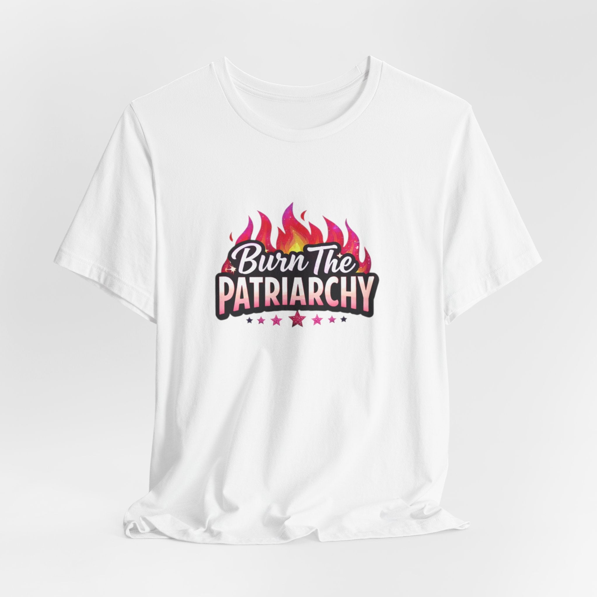 Burn The Patriarchy T‑Shirt — Feminist Protest Graphic Tee
