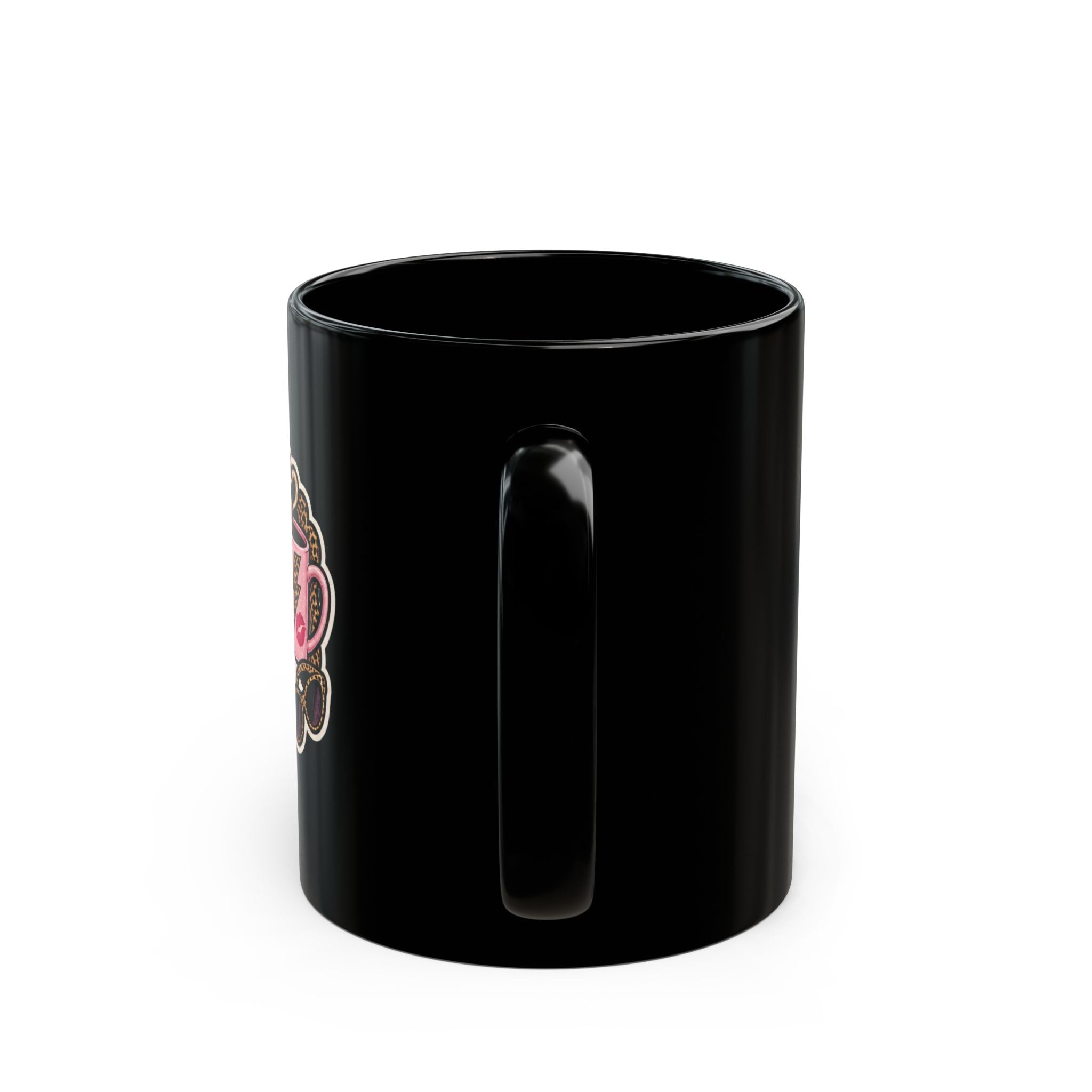 My Mug Has Better Boundaries Than Most Men Mug — Leopard Print Feminist Coffee Mug
