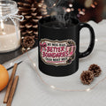 My Mug Has Better Boundaries Than Most Men Mug — Leopard Print Feminist Coffee Mug