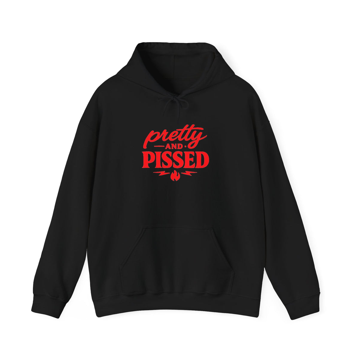Pretty & Pissed Hoodie — Women's Attitude Graphic Hoodie