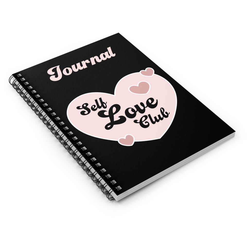 Self Love Club Journal — Spiral Ruled Notebook