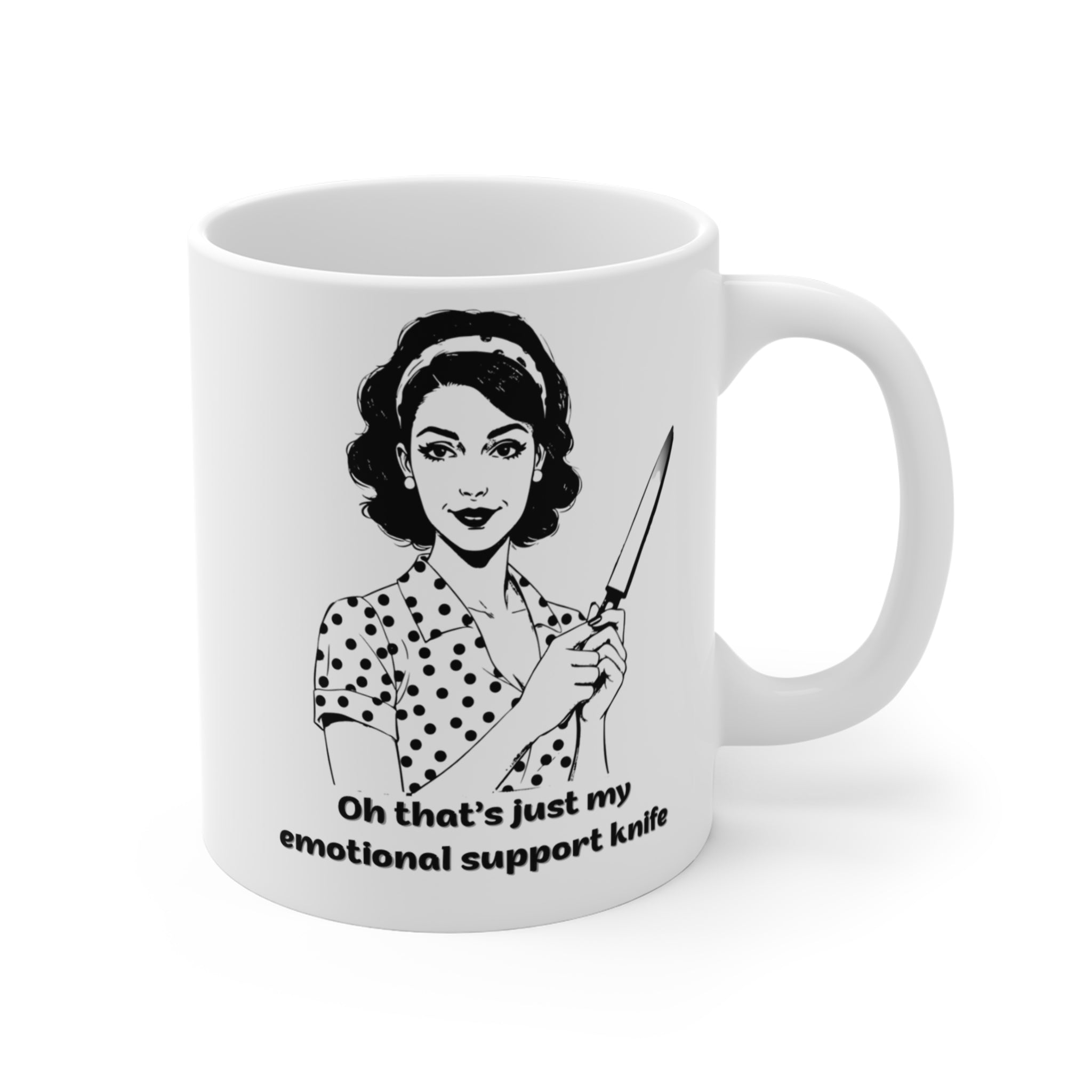 Retro Woman Funny Coffee mug