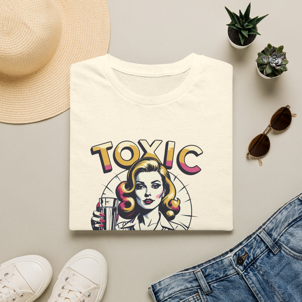 Toxic Masculinity Ruins The Party Again T-Shirt | Feminist Graphic Tee | Retro Pin-Up Design | Gift For Her