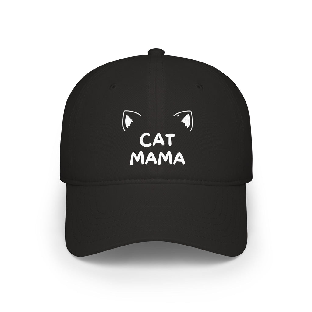 Cat Mama Baseball Cap — Low Profile Cat Mom Hat
