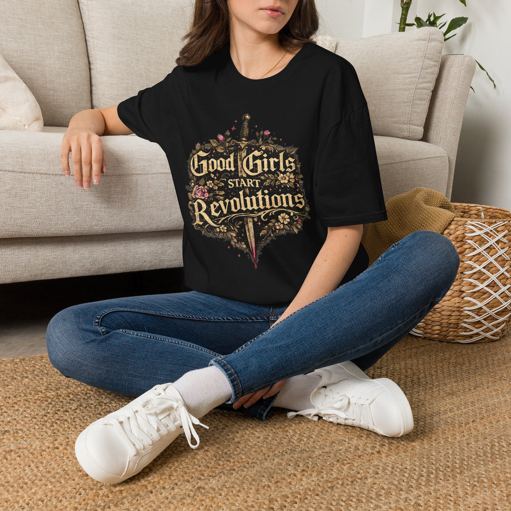Good Girls Start Revolutions Tee | Feminist Graphic T-Shirt