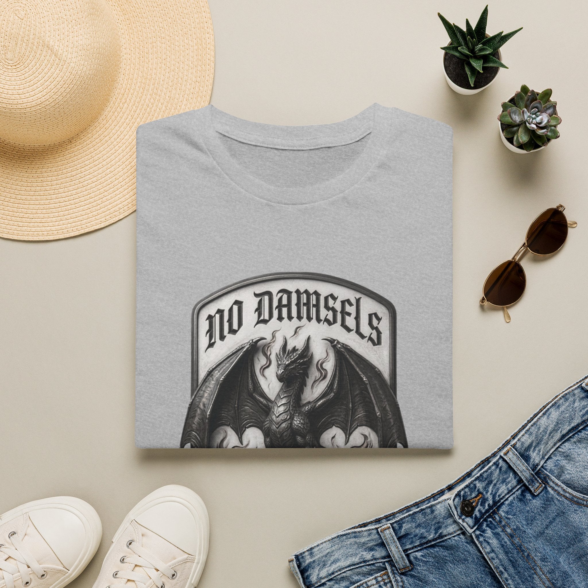 No Damsels Only Dragons Shirt, Feminist Dragon Tee, Fantasy Feminist Shirt, Strong Women Graphic Tee, Girl Power Shirt, Dark Fantasy Tshirt, Witch Aesthetic Shirt, Anti Damsel Shirt