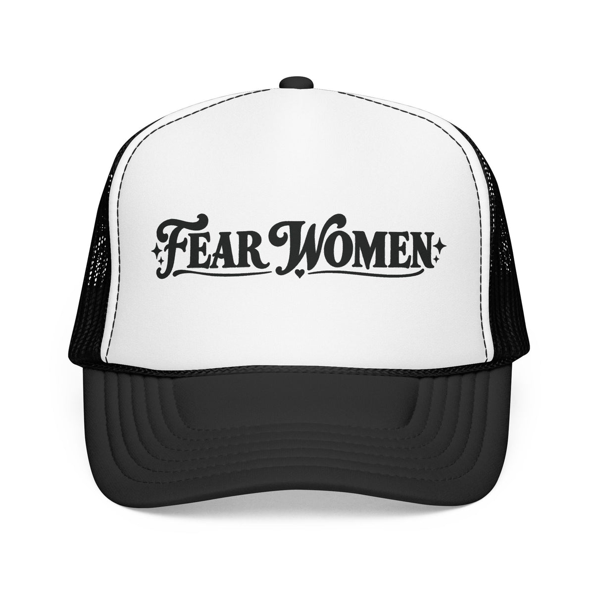 “Fear Women” Trucker Hat | Bold Feminist Snapback