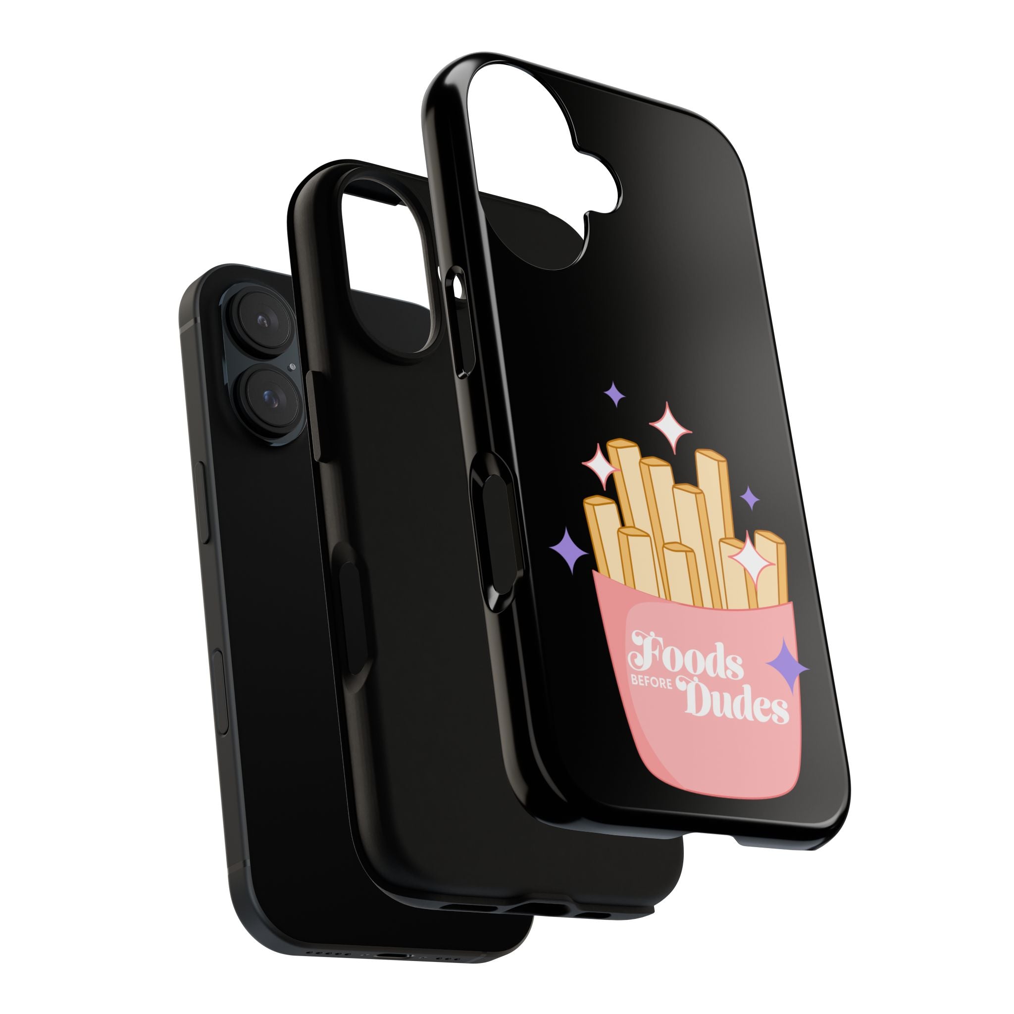 Phone Case — "Foods Before Dudes" Cute Fries Design