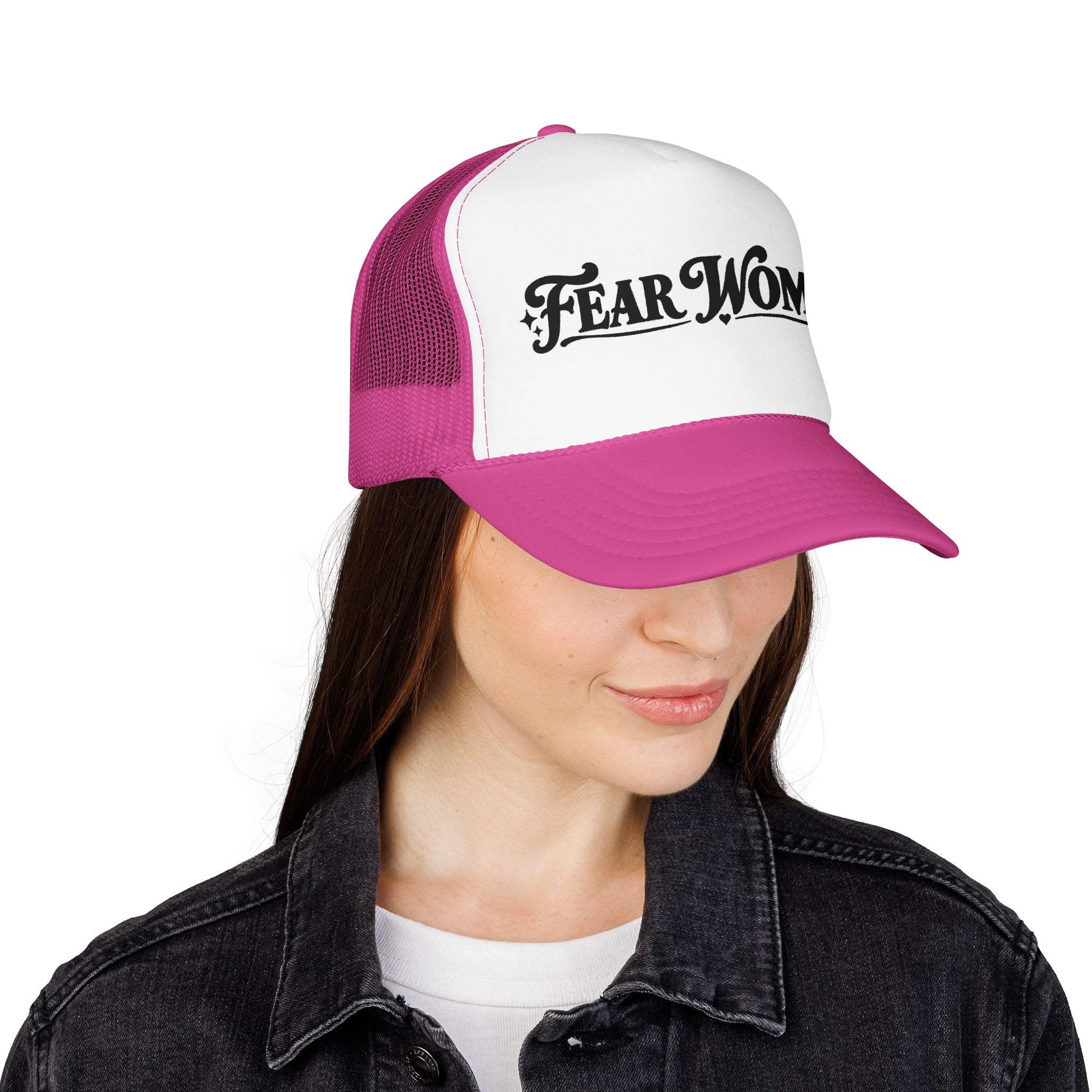 “Fear Women” Trucker Hat | Bold Feminist Snapback