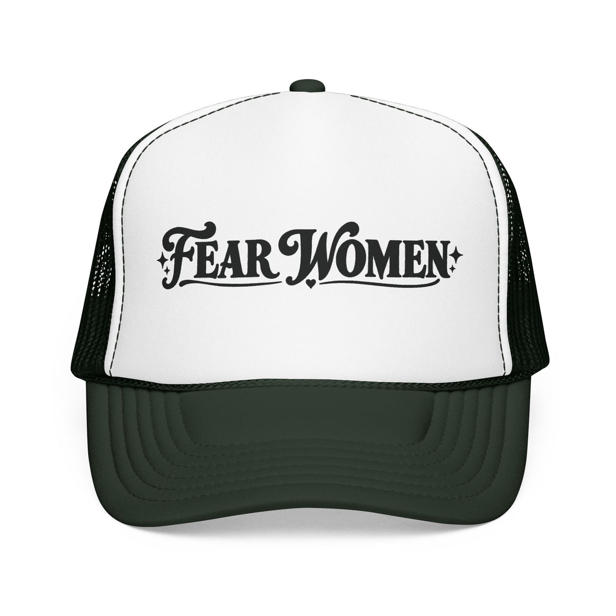 “Fear Women” Trucker Hat | Bold Feminist Snapback